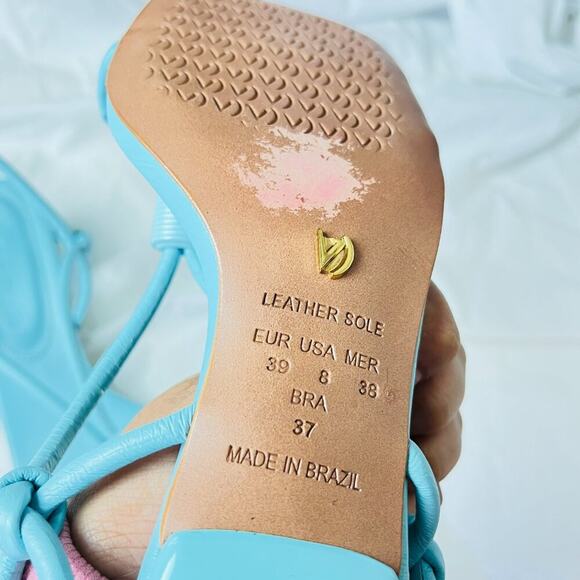 Vicenza Anthropology Light Blue Sandal - Picture 9 of 9